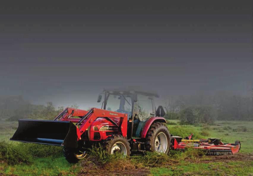 PREMIUM - 60 Series The Mahindra 60 series premium tractors are our top-of-the-line utility tractors designed for medium to heavyduty