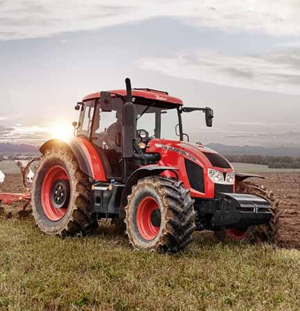 PERFORMANCE The combination of powerful engine and higher tractor weight ensures maximum power in all conditions.