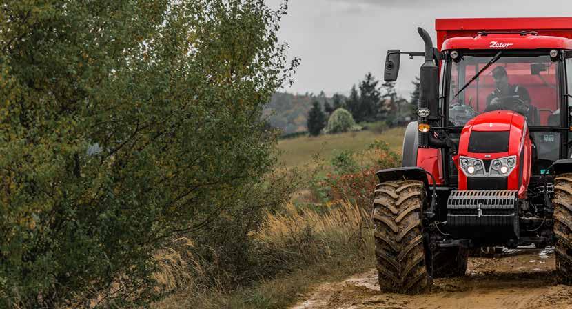 ENGINE The exceptional popularity of Zetor tractors is based on low fuel consumption, high reliability and simple design these reward the