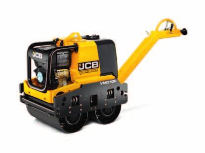 When you re in a tight spot trust the JCB VMD70 and VMD100 to get the job done Introducing the super-robust VMD70 and VMD100 compact walk-behind rollers.