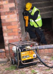 HYDRAULIC POWERPACKS Micro An exceptionally light and portable Powerpack ideal for breaking and demolition work in areas where maximum power is needed but access is
