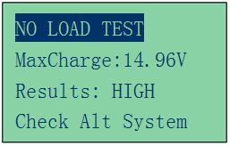 system for the fault. Figure 46 Figure 47 Testing with load at 2,000 RPM As more electrical accessories, such as lights, heater, air condition, car stereos, etc.
