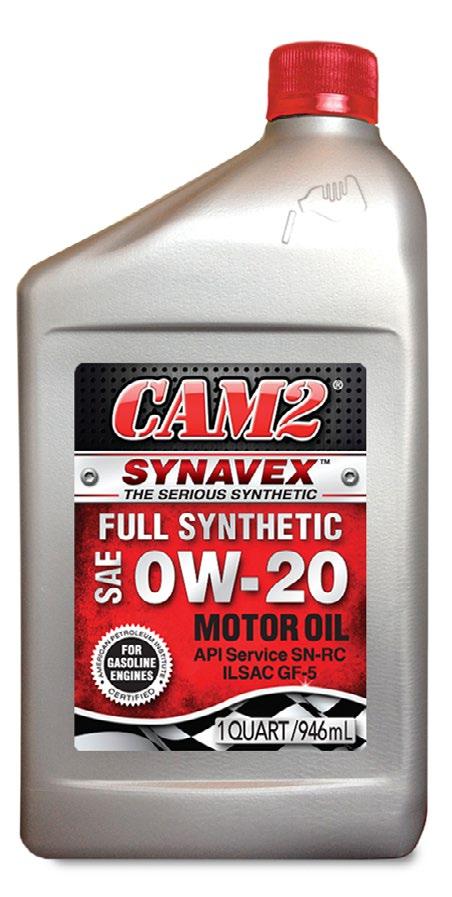CAM2 SYNAVEX MOTOR OIL are premium quality, full synthetic engine oils formulated from selected superior base oils and advanced high performance engine oil additive technology.