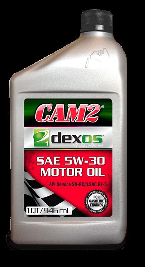 CAM2 dexos1 Motor Oil is a premium quality engine oil specially formulated for and licensed by General Motors to meet their Global Engine Oil Specification.