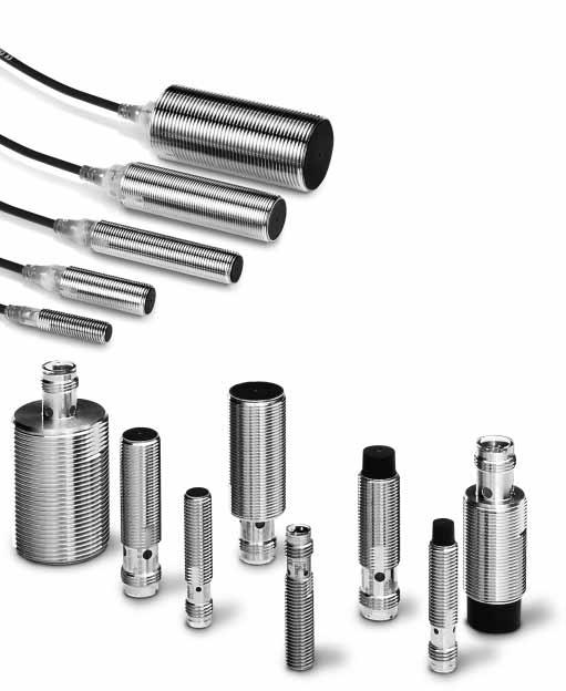 Omron s EA series of proximity sensors is designed to provide highly reliable detection of ferrous metal objects.