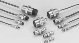 Cylindrical Proximity Sensor EA Ensures a sensing distance approximately.5 to times larger than that of any conventional OMR Sensor. Problems such as the collision of workpieces are eliminated.