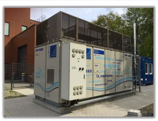 meters Thermal power generation Fuel cells (Germany)