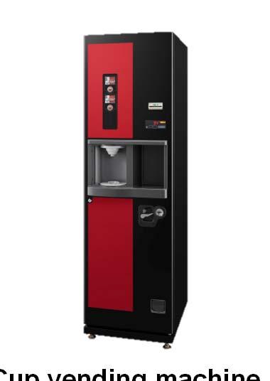 integrated showcase Cup vending machine (China) Production line of