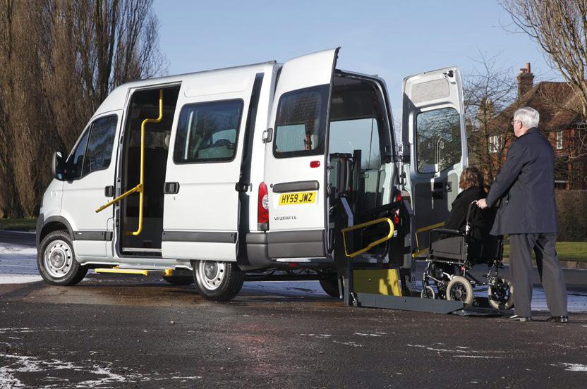 We run a variety of vehicles from Renault Kangoos and Fiat Doblos through to VW Transporters and Renault Masters all converted by Motability accredited converters.