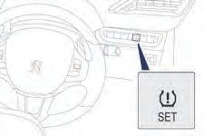 Safety Without touch screen With touch screen Operating fault The flashing and then fixed illumination of the under-inflation warning lamp accompanied by illumination of the Service warning lamp