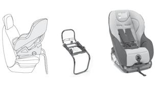 Child safety "RÖMER Duo Plus ISOFIX" (size category: B1) Group 1: from 9 to 18 kg Installed forward facing.
