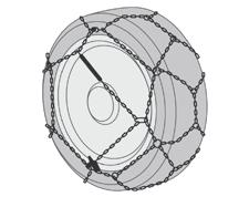 Snow chains In wintry conditions, snow chains improve traction as well as the behaviour of the vehicle when braking. The snow chains must be fitted only to the front wheels.