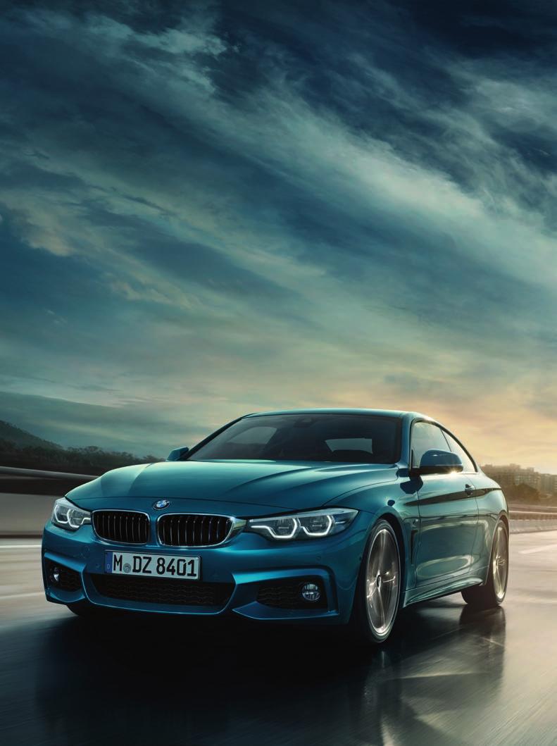 MODEL RANGE. The BMW 4 Series Coupé and Convertible is available in a variety of engine and model variants, each providing a different level of standard specification.