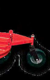 ROTARY CUTTERS BrushBull Single-spindle Heavy - duty BrushBull Single - spindle Models BB6000X 6 0 - inch BB7200X 72 - inch BB8400X 8 4 - inch Tractor PTO HP range: 40 200