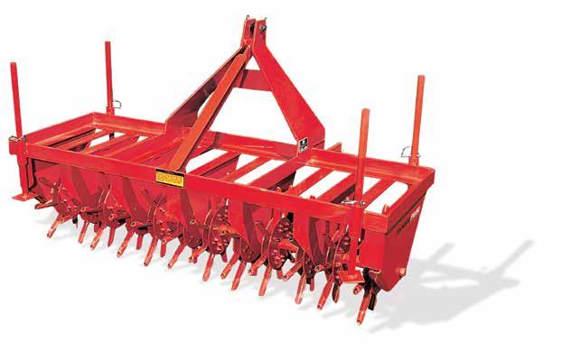 CORE AERATORS Medium - duty Series Models PL48 48-inch PL72 72-inch PL60 60-inch Tractor HP range: 20 65 hp Three - point hitch: Cat 1 Reinforced carrier frame holds up to 1,000 lbs.