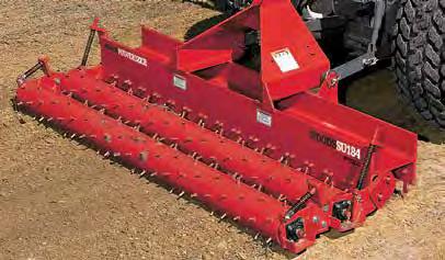 PULVERIZERS Standard - duty Series Models 20A148 48-inch 20A160 60-inch Tractor HP range: 15 45 hp Ten - inch wide, flange H - beam frame provides weight of 49 lbs.