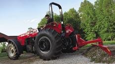 4-cylinder 500 Series tractors offer the power and versatility to take on a variety of jobs around the farm, the construction site or anywhere you need a rugged all-around