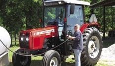 Ferguson 500 Series tractors are simple to maintain and service.