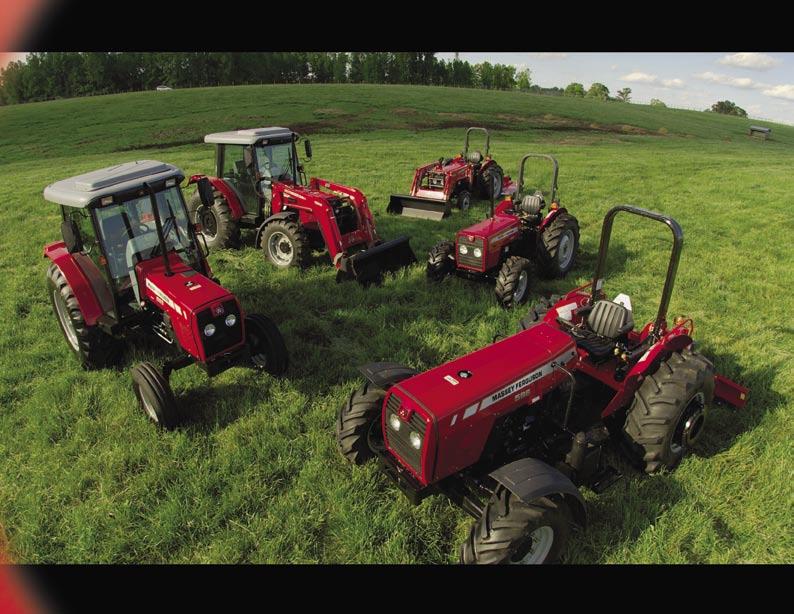 500 Series 44 85 PTO hp Utility Tractors Rugged