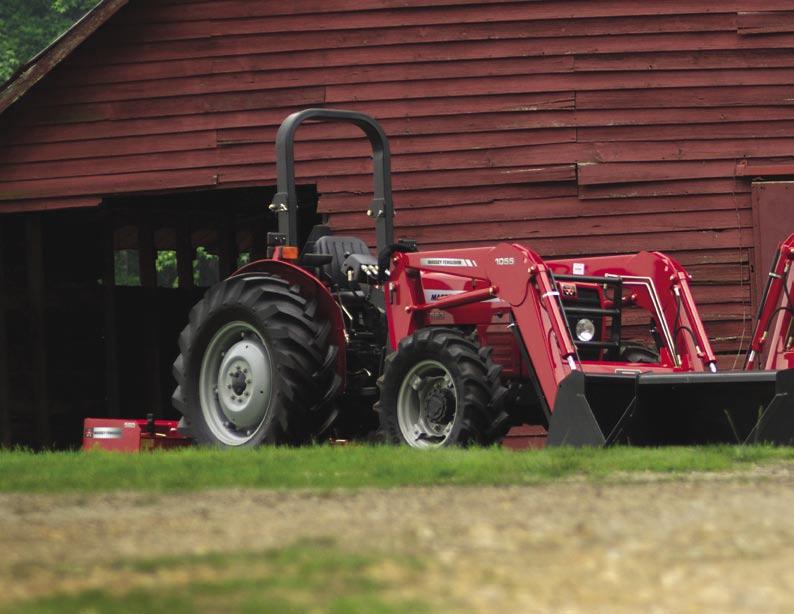 500 Series Introduction Massey Ferguson 500 Series tractors were designed and built to meet one simple demand: to give you one rugged, reliable tractor that can do it all.