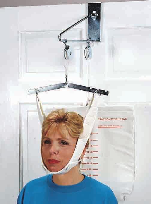 Personal Care Therapy Cervical Traction Set Deluxe over-door type. 20-lb capacity.