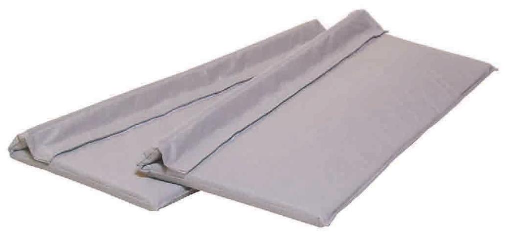 Floor Mats / Rail Pads ECALZPADS ALZPADS Low Bed Floor Mats Designed for use with low beds. Fold conveniently for storage.