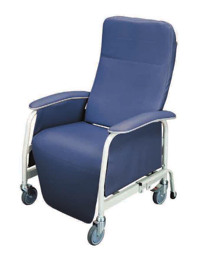 Preferred Care Recliner Series The Lumex 565 patented recline mechanism allows infinite recline positioning.