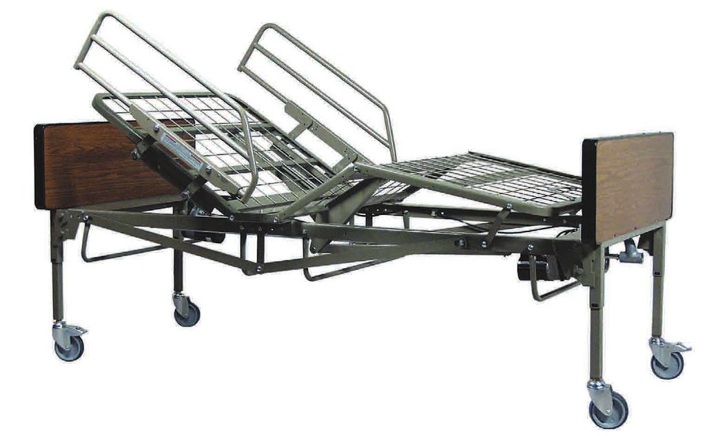 B600 Bariatric Bed Full-Electric, 3-function operation UL 73 and CAN/CSA C22.2 No.