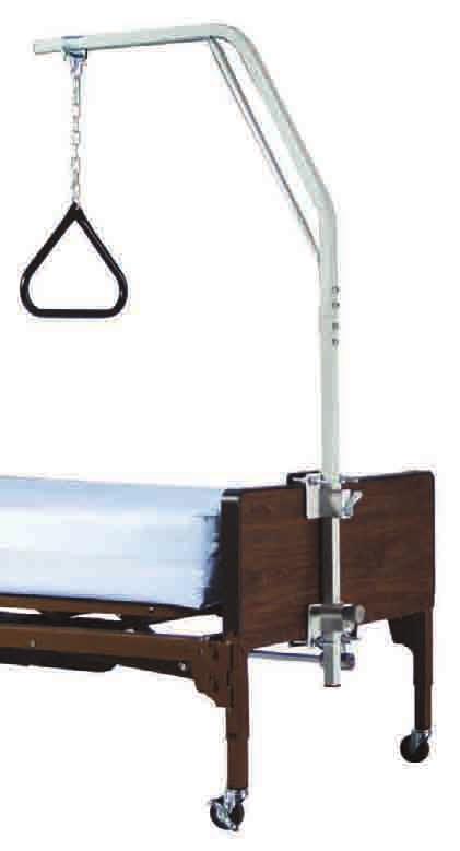 Trapezes / Floor Stands Trapezes Lumex Trapezes help patient safely change position in bed and transfer from bed to other equipment with minimal assistance.