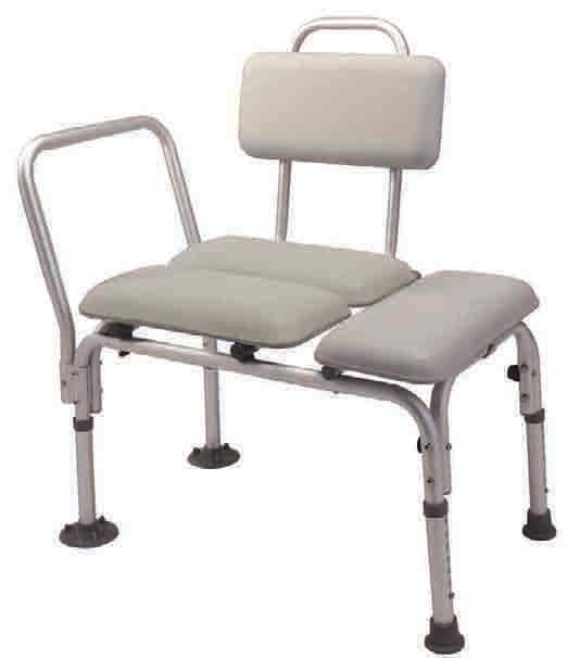 lb maximum weight capacity Designed to meet the requirements of HCPCS Code E0247 7955A Transfer Tub Bench 2/cs 7956A Commode Transfer Tub Bench 1 ea Comes complete with commode pail and cover 7958A