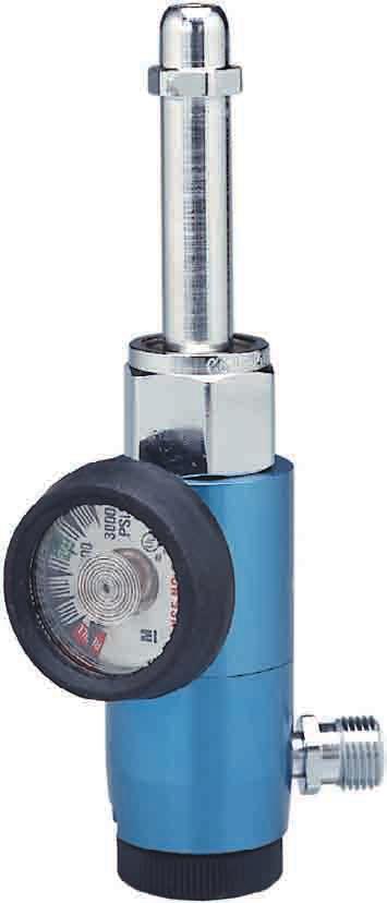 with a gaseous oxygen supply from 500 to 2200 psi Designed to meet the requirements of HCPCS Code E1353 5-year limited