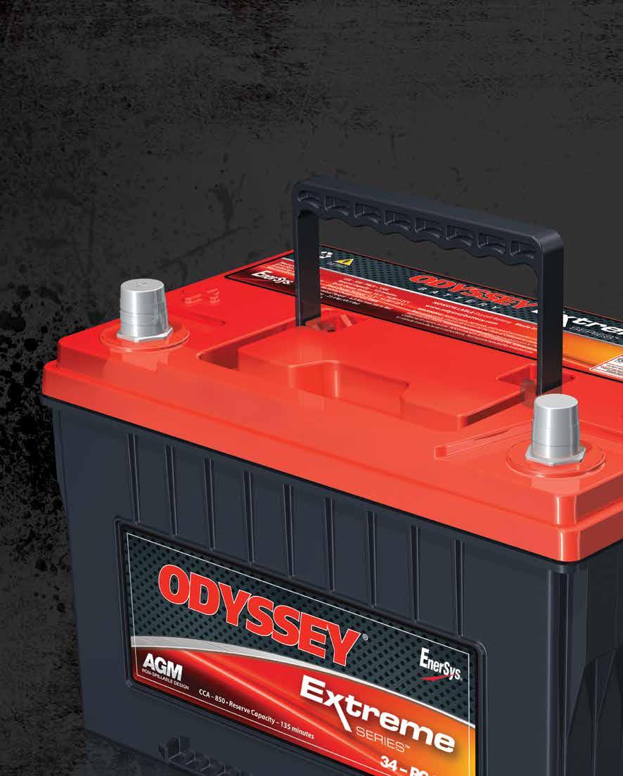 The first to feature advanced Thin Plate Pure Lead (TPPL) technology, ODYSSEY batteries deliver twice the power and triple the