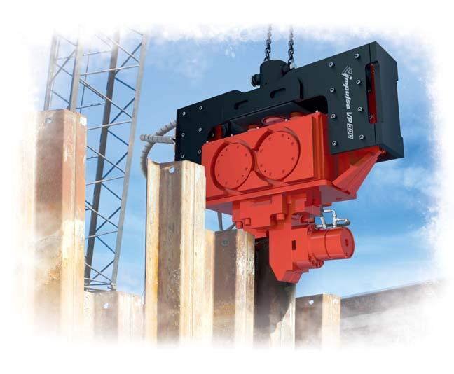 Vibratory pile drivers Classic pile driver Beneficial price and long life period of the equipment make this pile-driver very fast-payback and profitable investment.