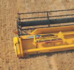 partner. The knives can be adjusted by a full 575mm in their fore-aft position for ideal feeding. The 660mm diameter auger with deep flights provides fast, smooth feeding even in the heaviest crops.