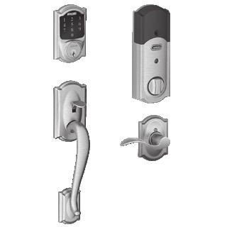 Electroic Locks Coected Home FE469NX (CAM x ACC) FE469NX (CEN x LAT) FE469NX Series Coected Keypad Locks Fuctio Packagig 605 505 608 609 618 619 620