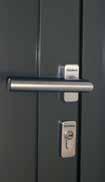 handlewith lock Stainless steel handle Push pad