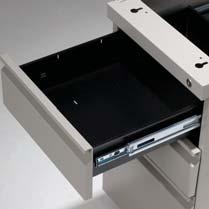 extension steel ball bearing slides - File drawers shall accommodate two (2)