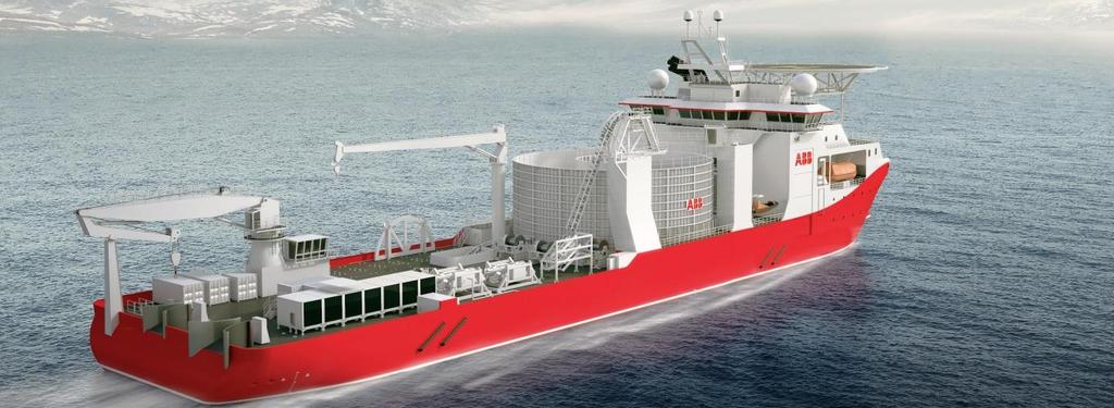 focus on offshore segment Significant investments have beeen made to provide ABB HV Cables with state-of-the-art manufacturing facilities World s most advanced cable-laying vessel to come in