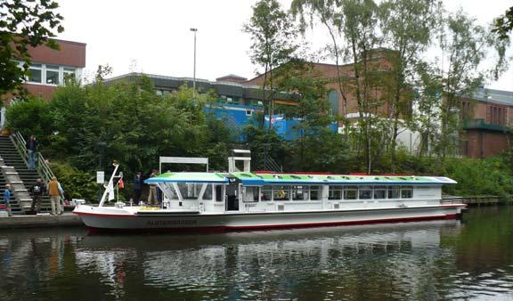Fuel Cell vessel First passenger ship with fuel cell propulsion on inner city lake Alster Capacity: 100 passengers Allows zero emissions