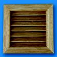 WOOD VENT GRILLES Grilles made of decorative wood in oak and beech. Available in both square and round.