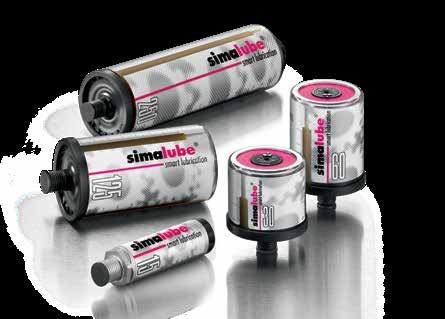simalube the lubrication expert simalube the automatic single-point lubricator Available in 5 sizes, simalube supplies various lubrication points with lubricant around the clock.