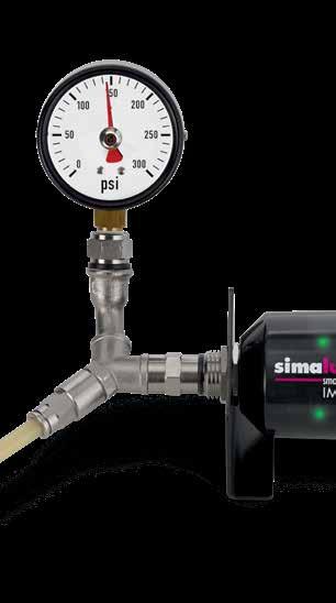 simalube IMPULSE Pressure booster up to 145 psi The simalube IMPULSE ensures reliable lubrication in situations with high counterpressure and long lubrication lines.