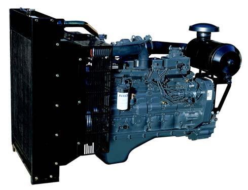 GENSET ENGINE NEF The 4 and 6 cylinder Diesel engines of the NEF family, are the most versatile and efficient offered by Iveco Motors in genset duty market engines.