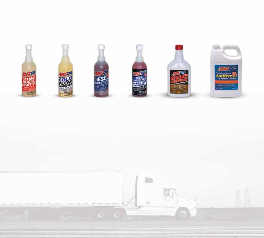 Over-the-Road Trucks SYNTHETIC MOTOR OILS FuEL additives