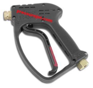 ACCESSORIES LIST 9 SPRAY TRIGGER GUN A high-pressure gun controls the flow of water from pump to nozzle.