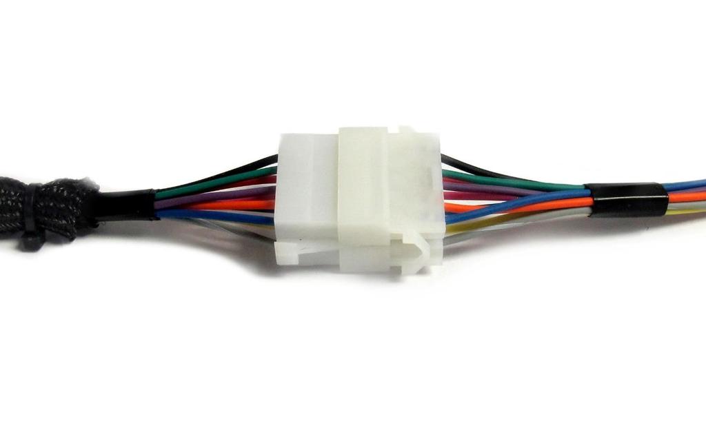 Step 21: Link the two connectors and join the wiring harness from the Fuse/Relay Center to the