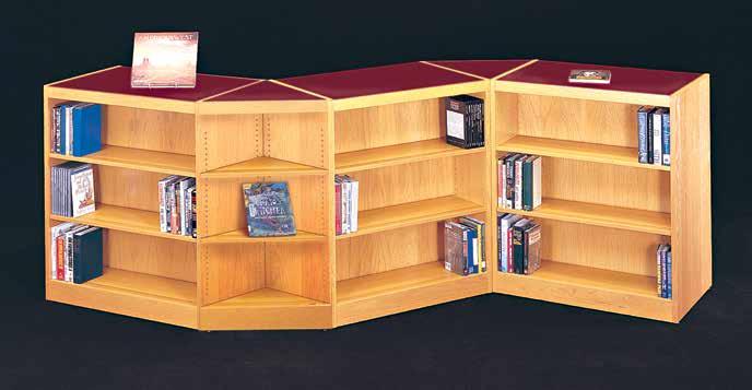 Design-Flex Oak Display Shelving Offers virtually limitless display possibilities Built to order. Ready to assemble. Ships via truck.