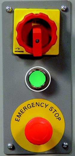 Clear any alarms that display by pressing the green System Reset button