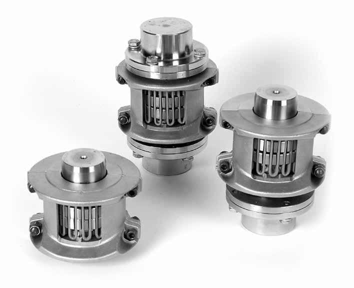 All Lovejoy Grid Spacer Couplings are supplied with Horizontal Split Covers. The split cover design allows for quick access to the grid spring for ease of maintenance or grid spring replacement.