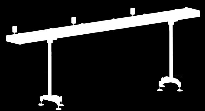 Length stop VISUAL M Manually operated by means of a handwheel Position reading